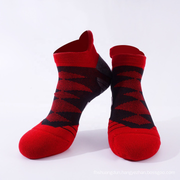 Cotton nylon ankle running sport socks